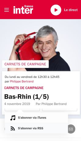 Pavi'Son sur France Inter